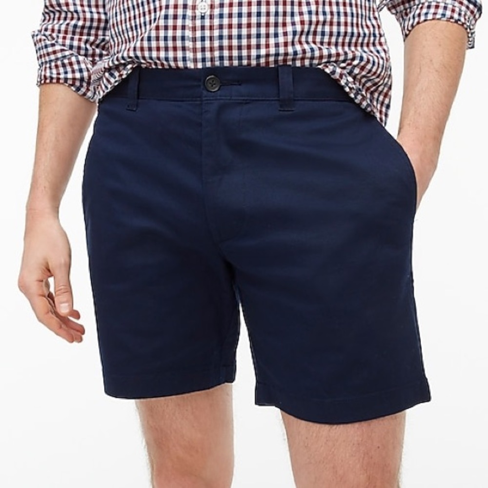7" Reade flex khaki short - Navy